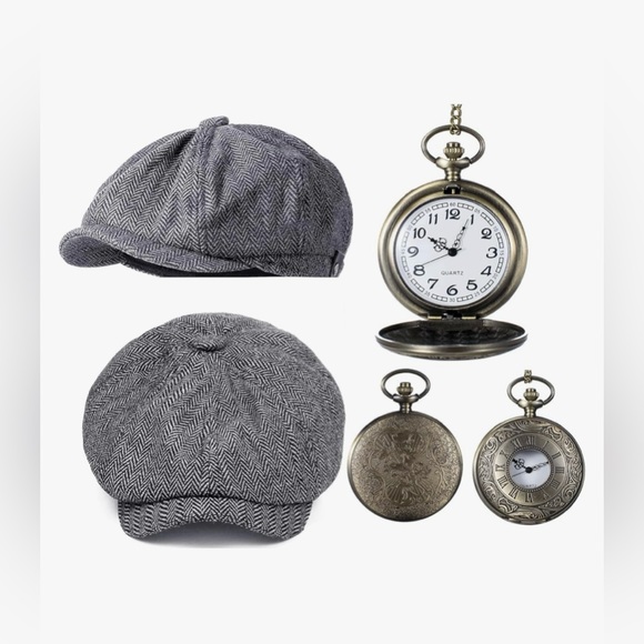 Men’s 1920’s Costume- 7 piece set - Picture 4 of 8